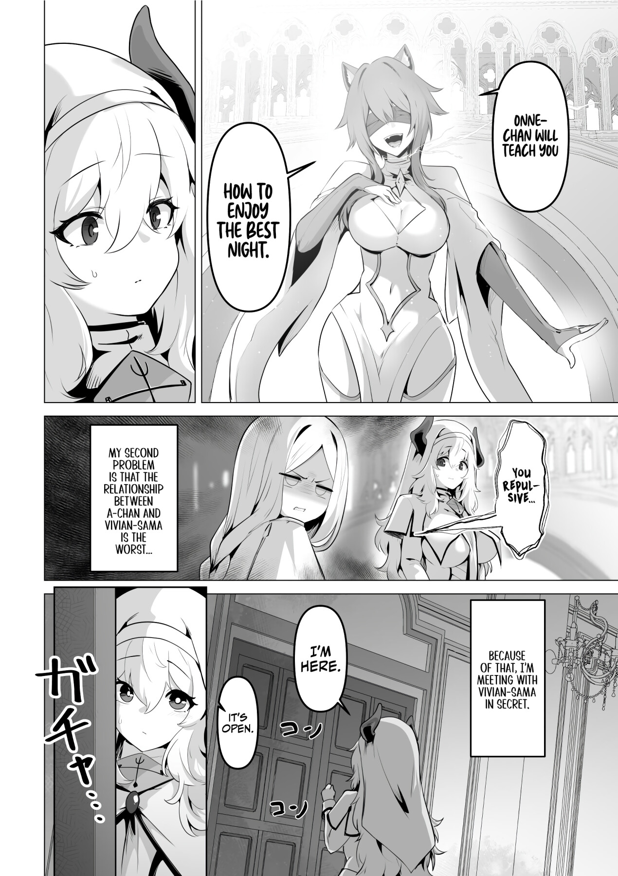 Hentai Manga Comic-The Saintess' Weakness-Read-18